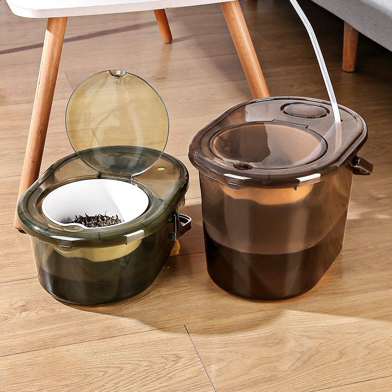 Ведро для чая, фильтр для разделения чайных отходов, дренажное ведро, мусорное ведро для чайной церемонии, аксессуары для куфу чая, ведро для отходов для дома