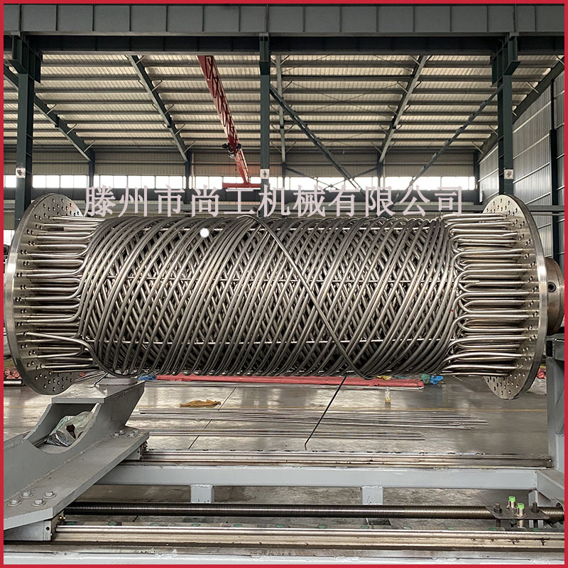 Stainless Steel Heat Exchanger Steam Wrapped Condenser Gas Cooling Reflux Multi-Tube Heat Exchanger Cooler