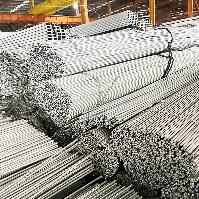 Galvanized Round Steel High Zinc Layer Round Steel 10 12 16 18 6m 9m 12m Hot-Dip Galvanized Solid