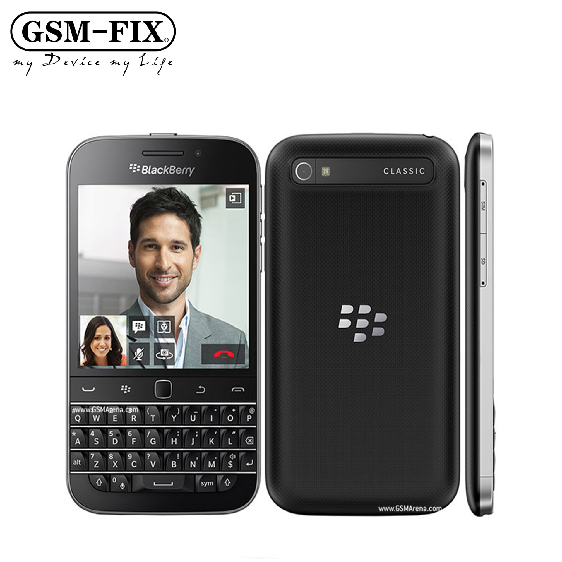 Blackberry/Blackberry Classic Q20 полная клавиатура смарт три сети телеком студенческая сеть 4g мобильный телефон