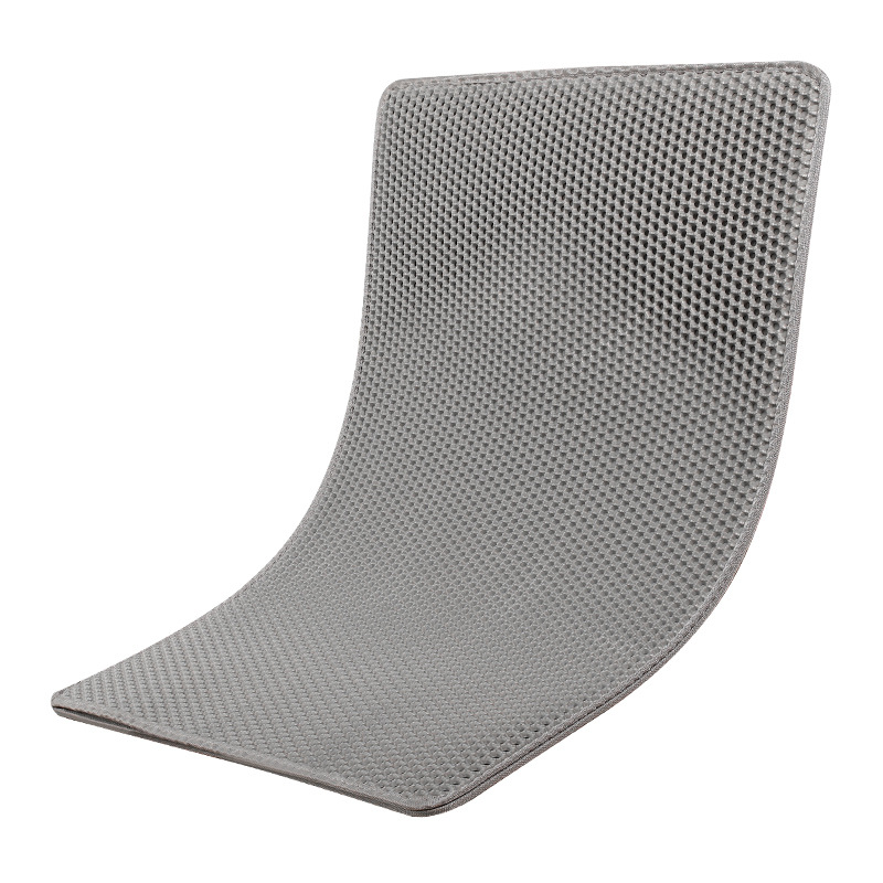 Cross-border cat litter mat anti-take-out double-layer filter sand control mat pet cat litter box anti-splash mat a generation of hair