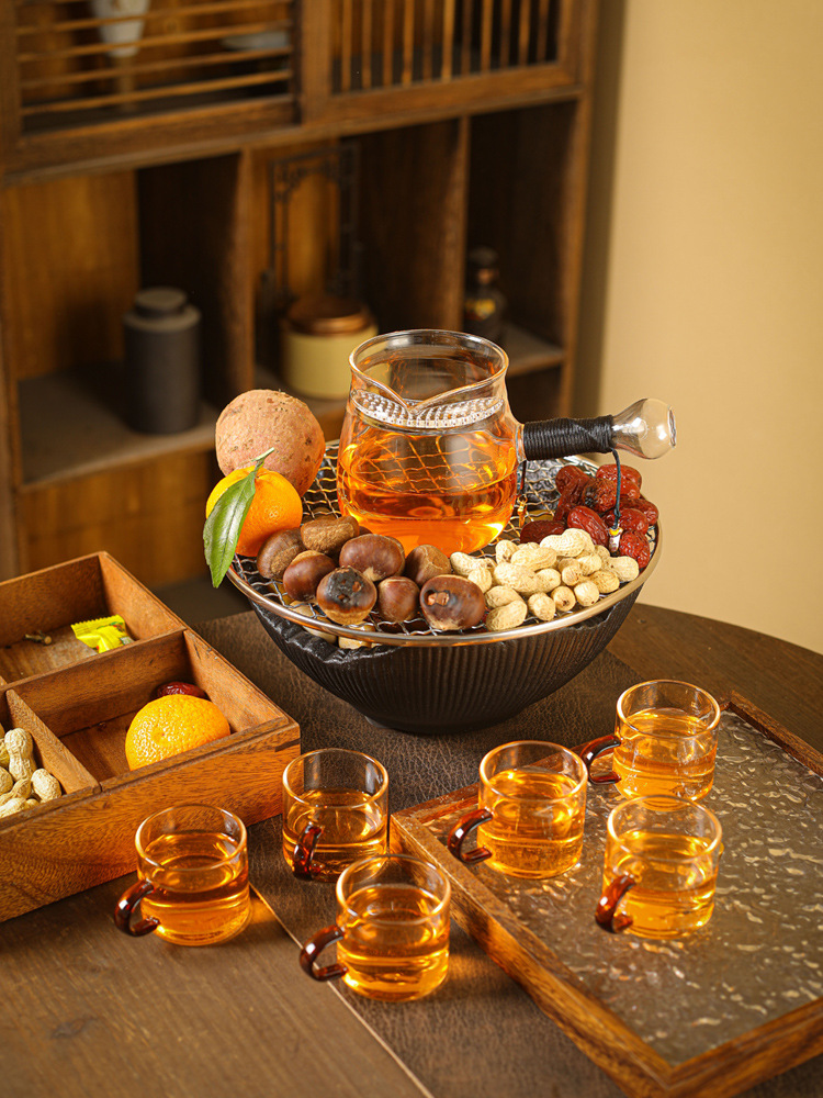 Глиняный чайник для молочного чая, открытый огонь, высокотемпературный, производитель Юцин