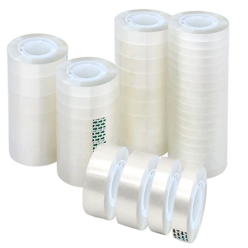 Small transparent tape students correct wrong adhesive paper transparent tape small size stationery tape office supplies thin narrow tape