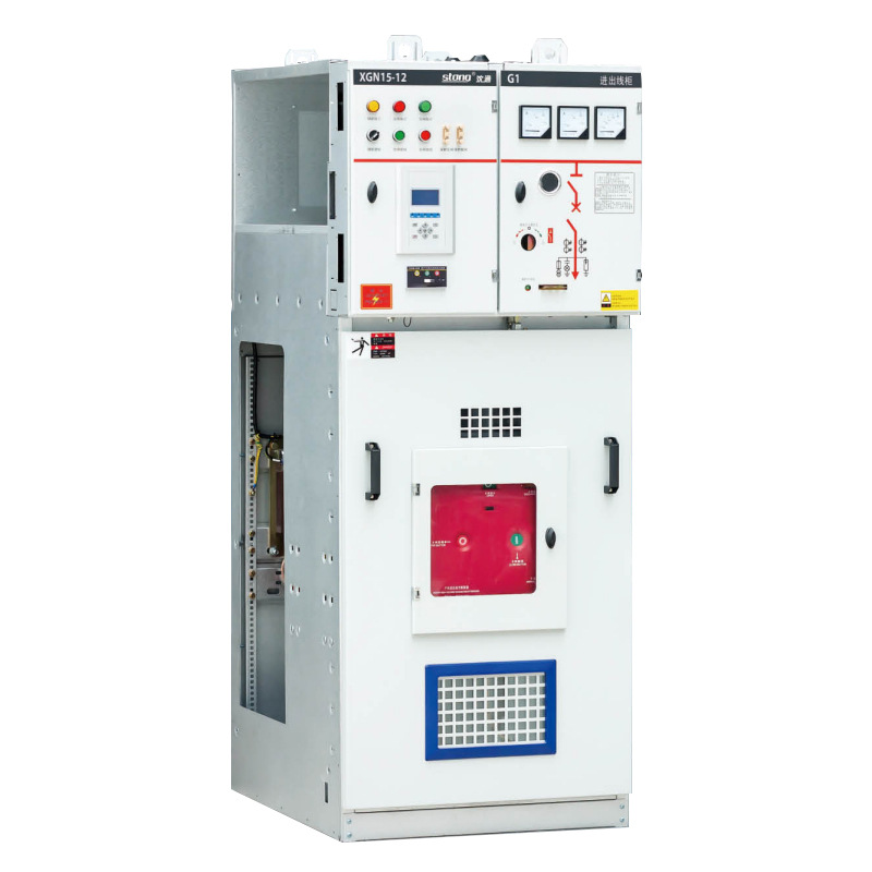 Hxgn15-12 High-Voltage Ring Network Cabinet 10Kv Distribution Cabinet Fixed Complete Set of Switchgear Protective Isolation Customization