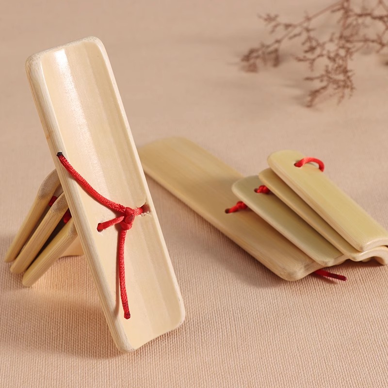 Kuaiban children's professional old bamboo board only use kindergarten Deyun Club small kuaiban beginner Louver primary school students