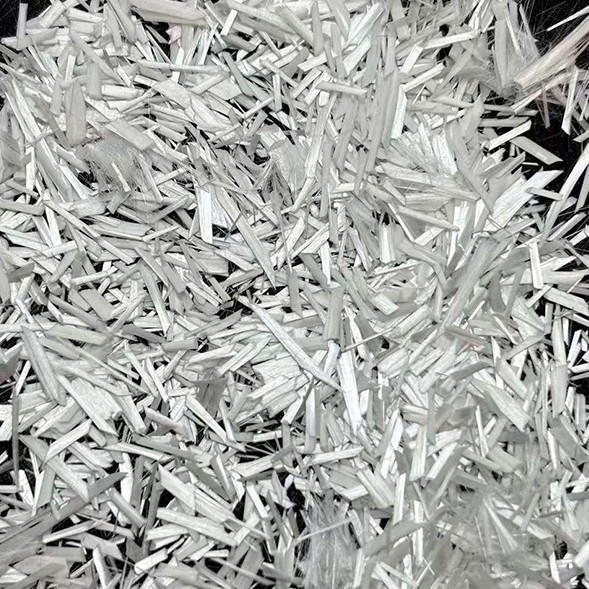 Fiberglass Chopped Strands Resin Reinforced Crack-Resistant and Wear-Resistant Building Waterproofing Engineering Fiber Short High-Purity Mineral