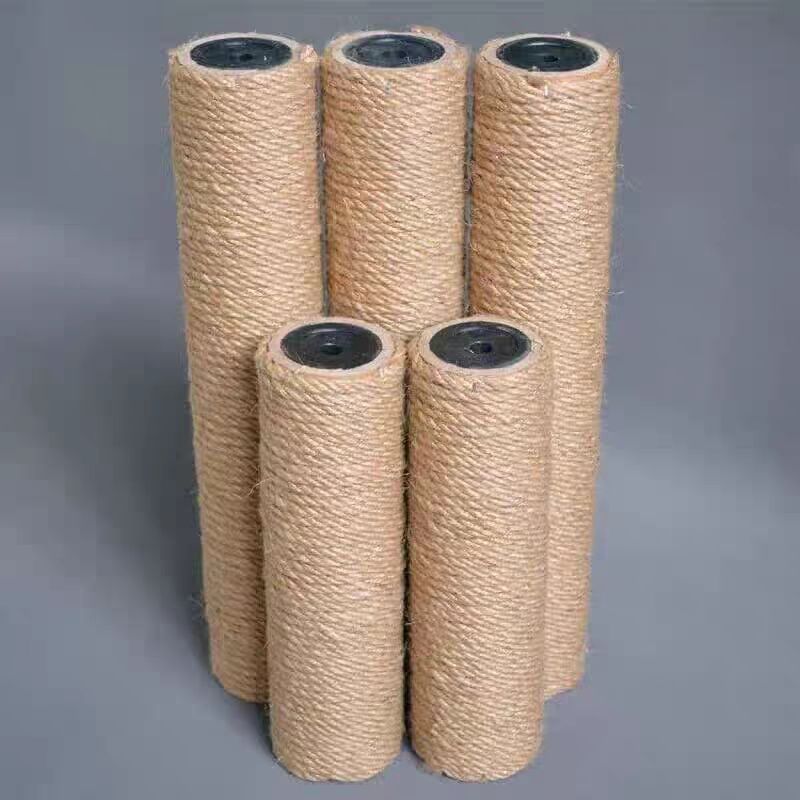 Sisal Cat Grab Column Diy Cat Climbing Frame Vertical Cat Climbing Frame Accessories Column Wear-resistant Jute Replacement Cat Climbing Column Household