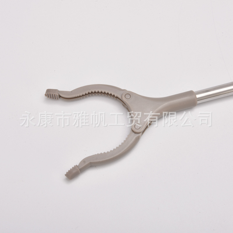 Thickened Stainless Steel Plastic Clip Garbage Clip Picker Household Cleaning Sanitation Tongs Garbage Picker