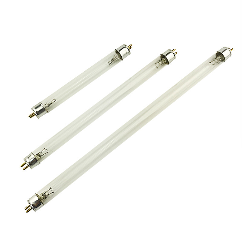 T5 High Boron Ultraviolet 254mn Lamp Germicidal Lamp Household Mite Removal School Disinfection Cabinet Disinfection Ozone Lamp