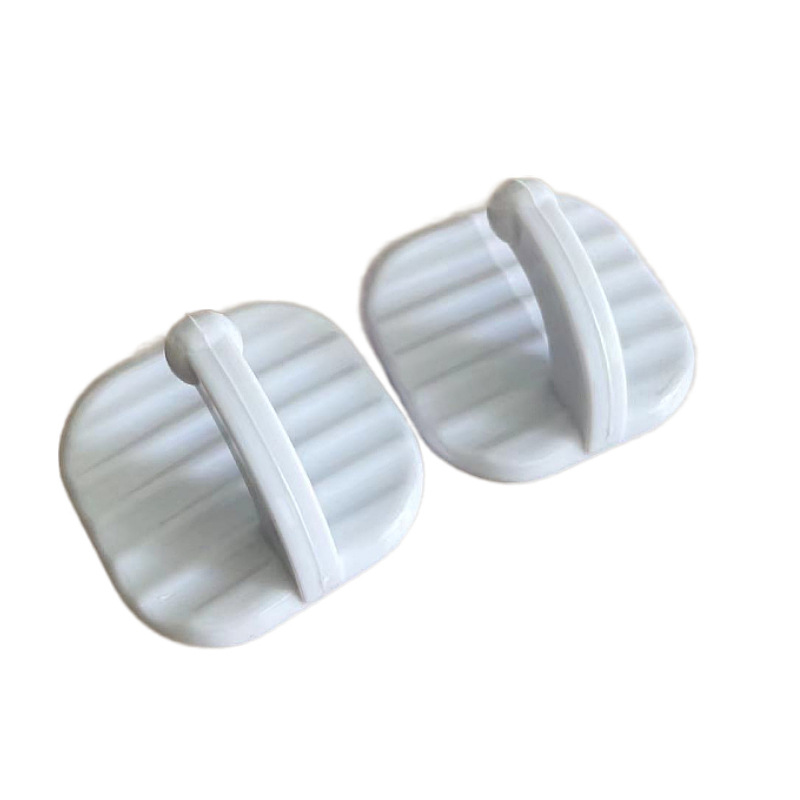 White strong mini plastic sticky hook clothes hook kitchen bathroom door rear tile adhesive hook