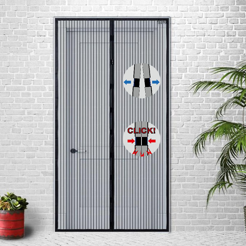 Индивидуальный магнитный занавес для двери, без сверления