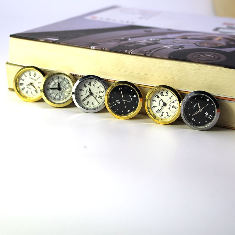 Sample Watch Head Cover Accessories Motorcycle Electric Car Balance Bar Black Table Head Table Calendar Set Embedded Crafts