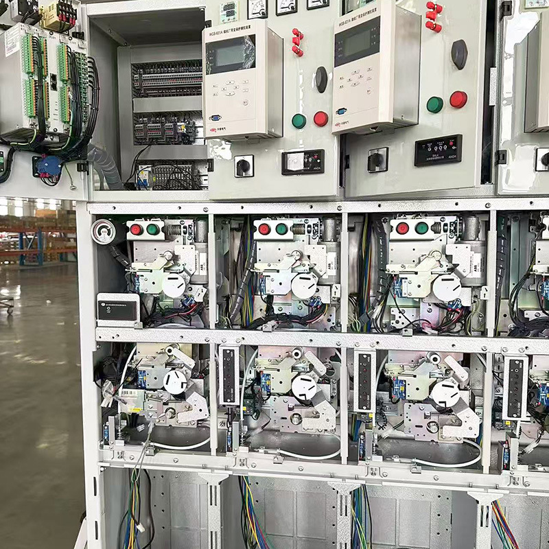 Environmentally Friendly Gas Ring Network Cabinet High Voltage Incoming and Outgoing Line Solid Insulated Gas-Filled Cabinet Metal Closed Load Switch Cabinet