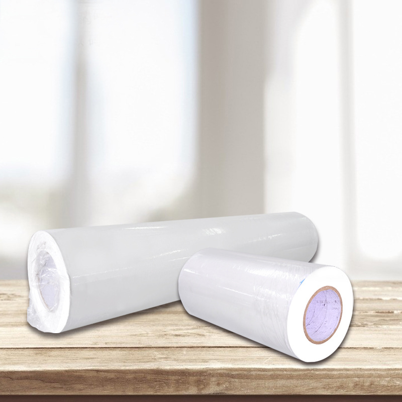 Manufacturer's Ready-Made Crystal Label Printing Base Film Release Film White Base Film Easy Transfer Isolation with Holes Customization