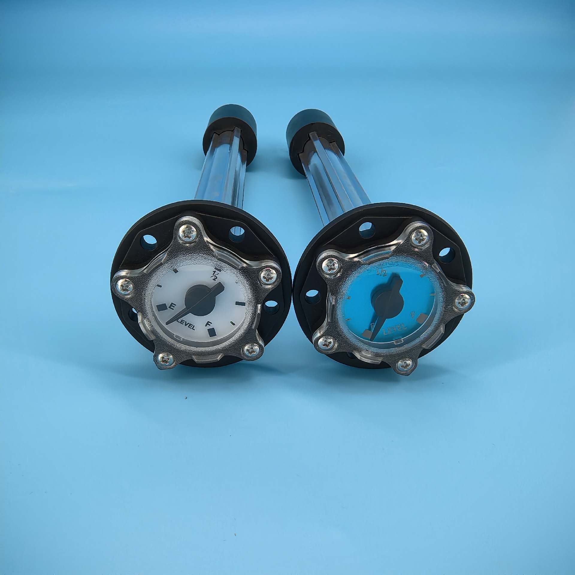 Manufacturer in stock 5-hole flange mechanical oil level gauge intelligent oil tank mechanical oil level gauge pointer oil level gauge