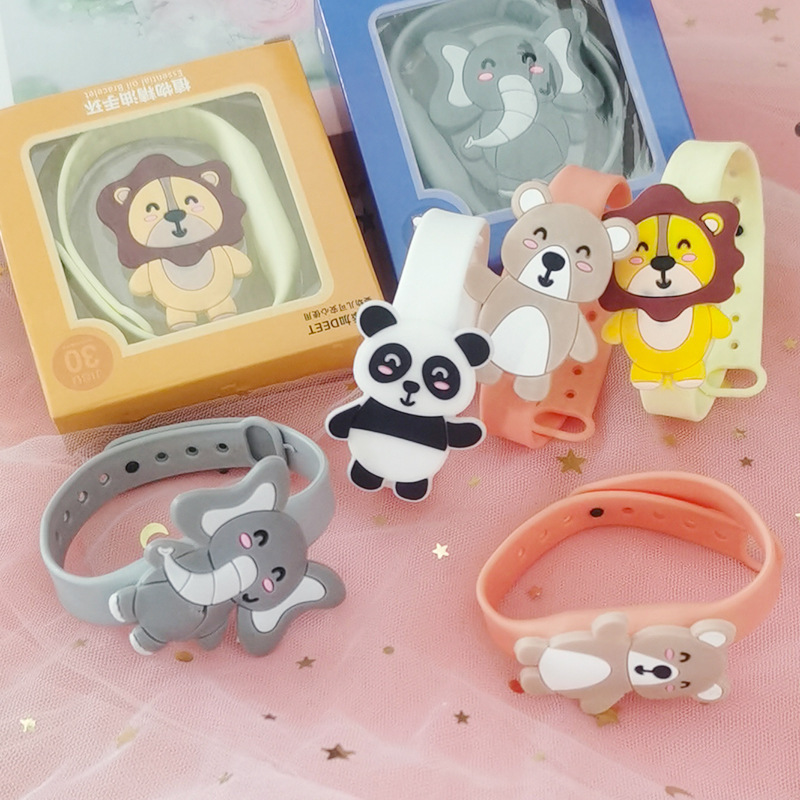 Портативный защитный браслет для детей, защитные часы для малышей, мультяшный защитный браслет, уличные игрушки для студентов