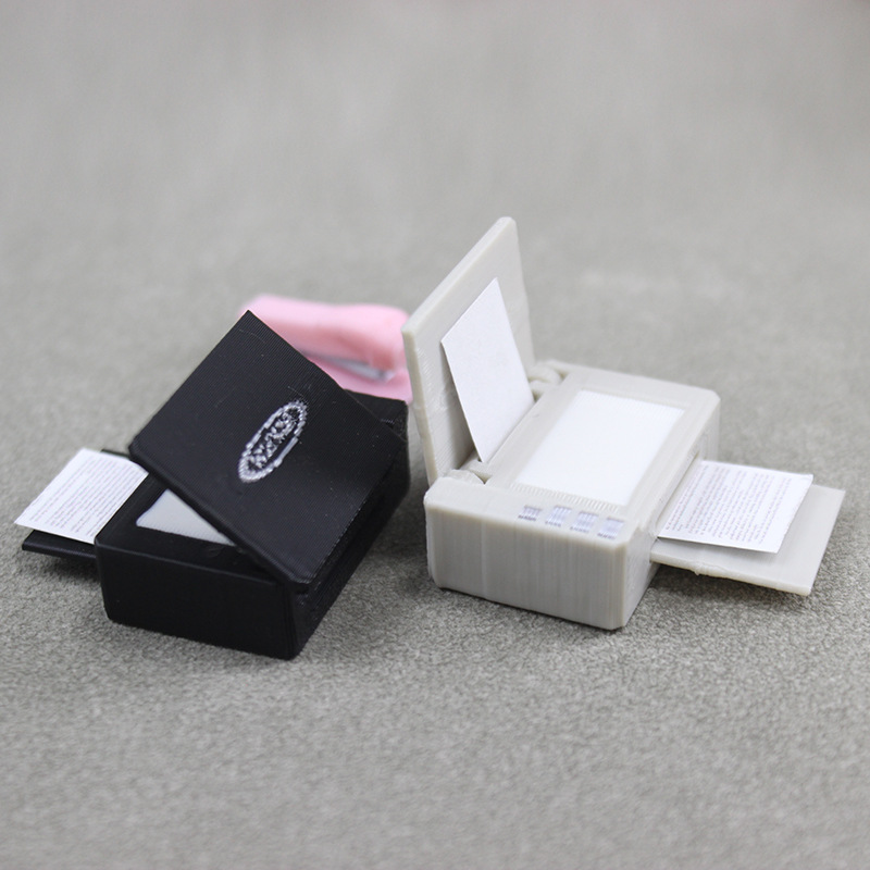 1:12 points baby house mini stationery simulation printer pocket office scene model props BJD