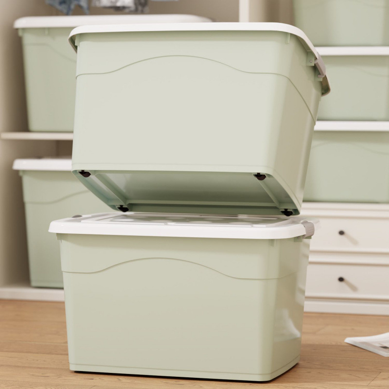 Plastic Storage Box Large Capacity Clothes Extra Large Storage Box Organize Toy Car Storage Box with Lid