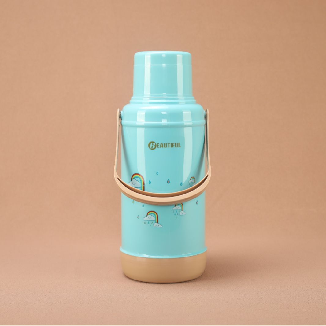 Beige 217 plastic thermos thermos thermos thermos thermos thermos 3.2L liter tea bottle Vacuum flask