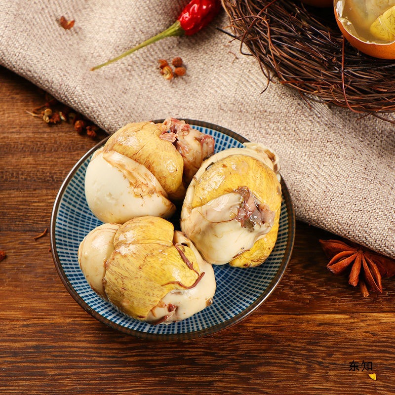 Live Beads Five-Spice 3-Day Chicken Embryonated Eggs Whole Box Wholesale Half Happy Eggs Tempered Non-Hairy Eggs Spicy Cooked Ready-To-Eat Fresh