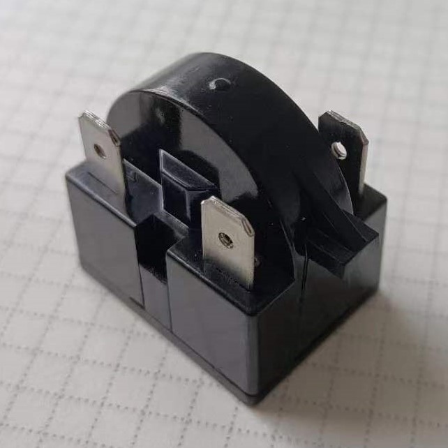 Refrigerator thermal overload protector 4TM butterfly refrigeration compressor flat protection PTC starter relay manufacturers wholesale