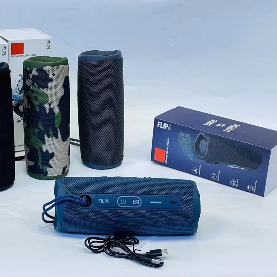 Cross-border e-commerce Flip 60000 flower tube Bluetooth speaker wireless mini outdoor portable high and low audio subwoofer