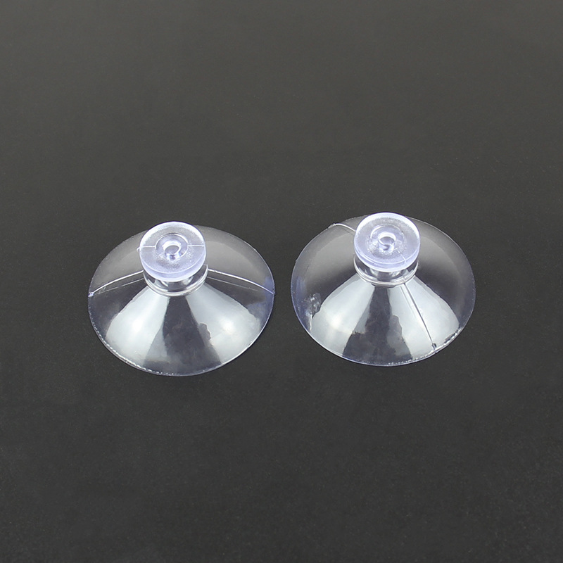 Fence special thickened suction cup mushroom head transparent suction cup 35mm flat head suction cup glass suction cup silicone suction cup