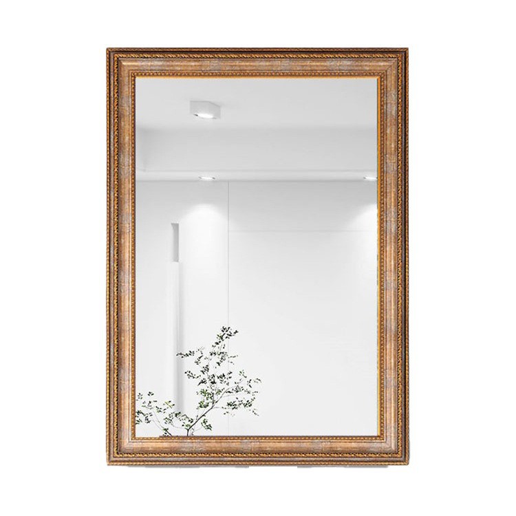 Custom hotel mirror frame mirror photo frame European furniture bathroom mirror wall hanging bathroom mirror home bathroom mirror