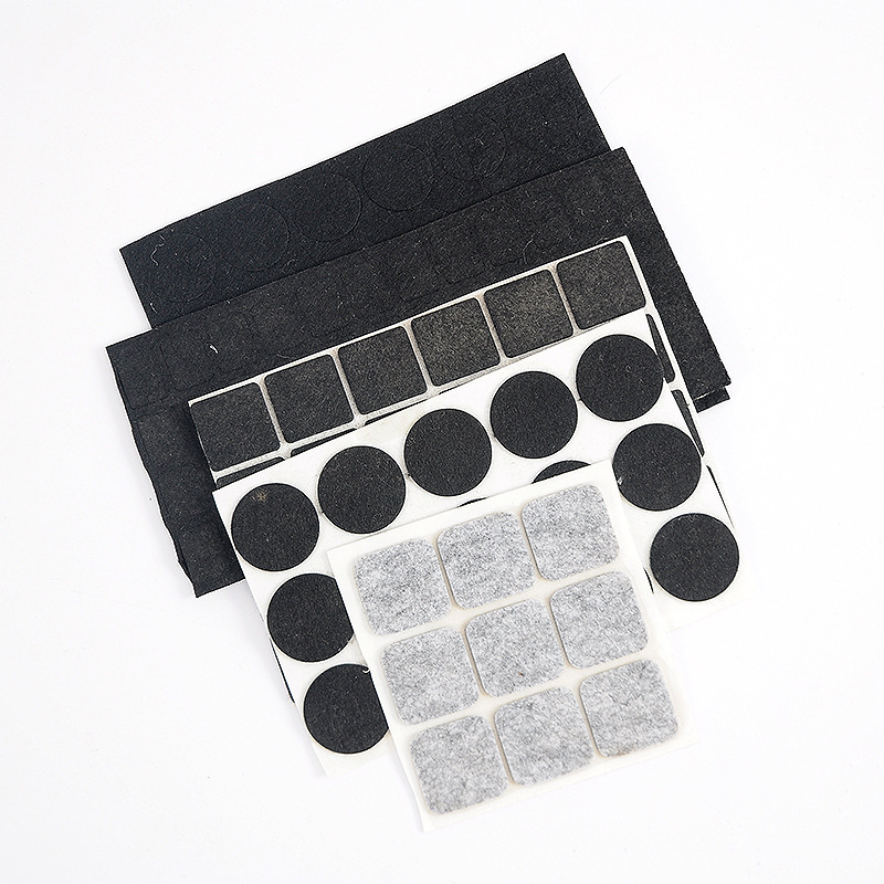 Felt Table and Chair Mat Manufacturer Wholesale Table and Chair Leg Protection Pads Silent Non-Slip Table and Stool Single-Sided Foot Pads Chair Set