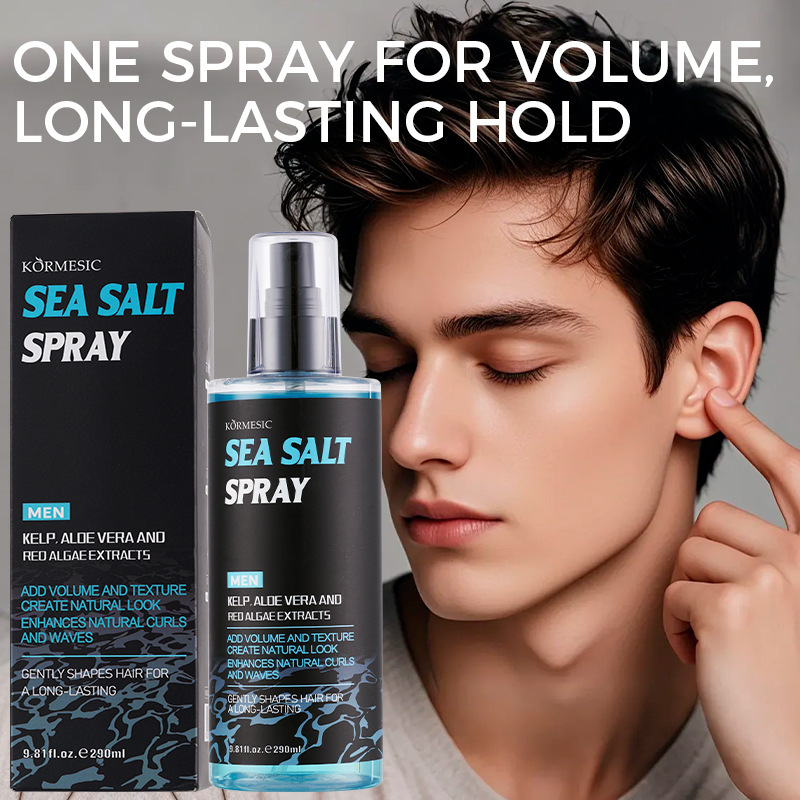 Спрей Kormesic для мужчин освежающий и увлажняющий морская соль оптовая поставка кросс-граничного экспорта