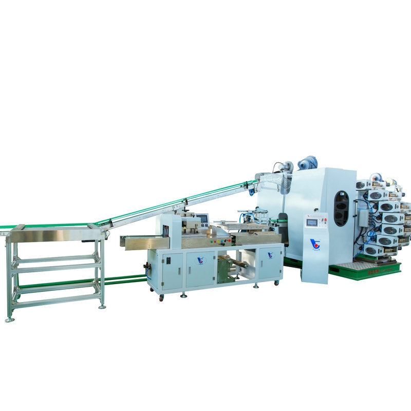 6 Color Offset Plastic Cup Printing Machine Colorful Curved Surface Printing Machine