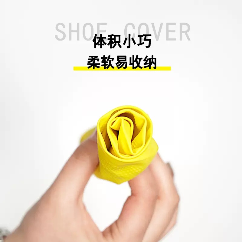 Wholesale Rainproof Shoe Covers Outdoor Travel Cycling Rain Boots Silicone Waterproof Anti-Slip Portable Thickened Elastic Latex Shoe Covers