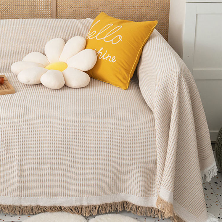 Scandinavian Sofa Cover Ins Sofa Towel Sofa Cover Cloth Full Cover Universal Sofa Cushion Single Popular Dust Cover Blanket