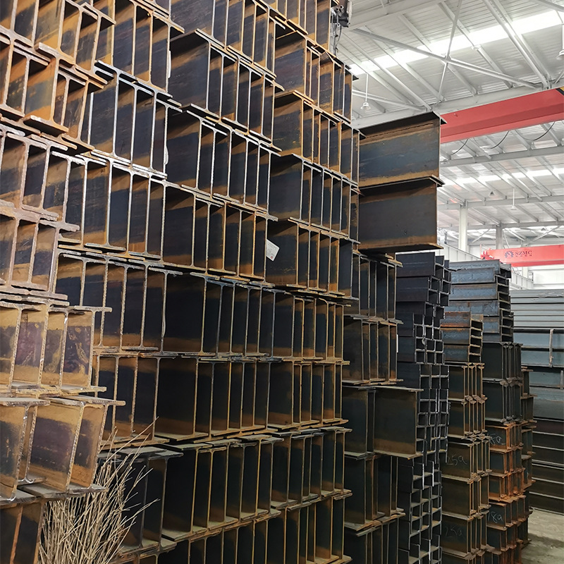 Shandong Spot Q235B355B Steel Processing Welding Hot-Dip Galvanized Construction Steel Structure I-Steel H-Type Steel