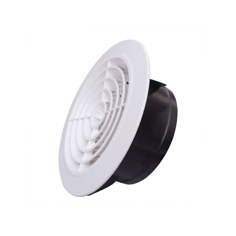 ABS New Air Outlet Round Air Outlet Adjustable Air Outlet Fresh Air System Ceiling Decoration Vent Cover