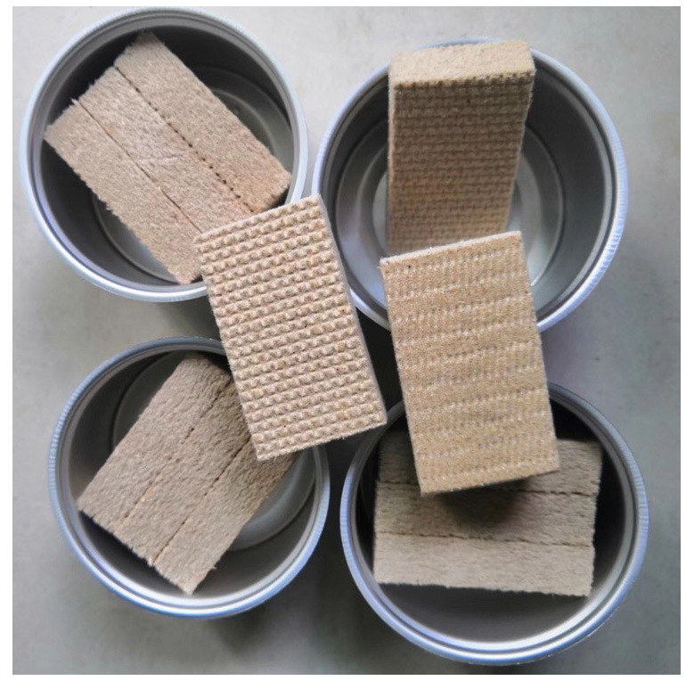 Foreign Trade Car Air Freshener Wooden Block Perfume Canister Soft Fiber Board Wet-Type Low-Density Essential Oil Air Freshener