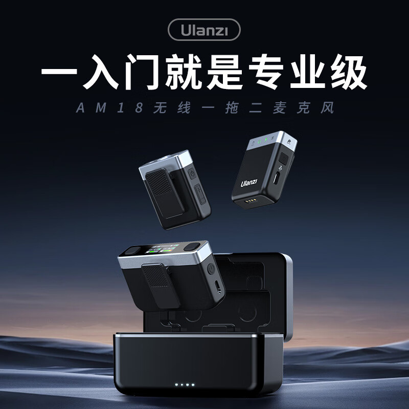 Ukrainezi Excellent Basket Am18 Wireless Microphone Pro Lavalier Radio Microphone 2.4g Live Broadcast Radio