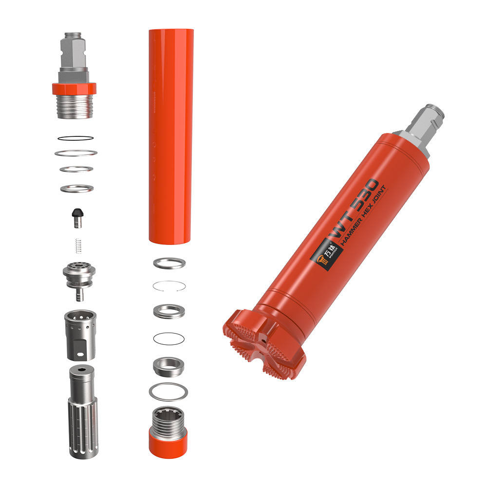 Large diameter down-the-hole drill large diameter available water well drilling rig piling machine down-the-hole drilling machine adopts hard alloy