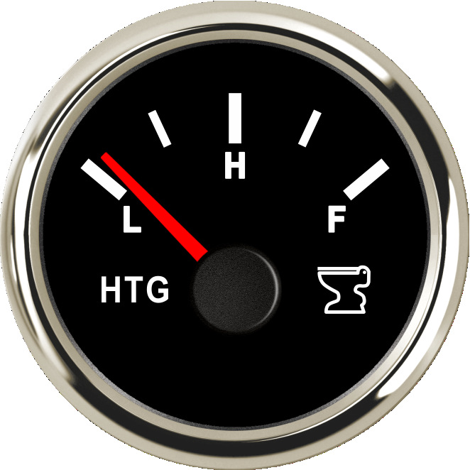 Уровнемер круглой формы, 52мм, для отображения объема оставшейся воды в баке