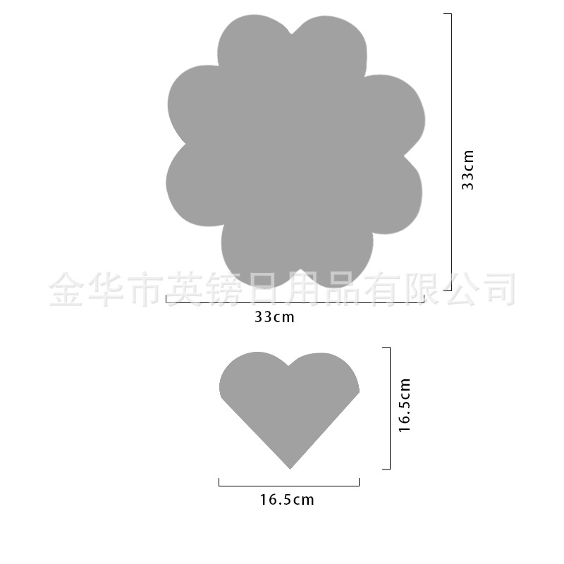 Amazon special-shaped disposable napkin wedding birthday party Hot rose gold flower party tissue direct supply