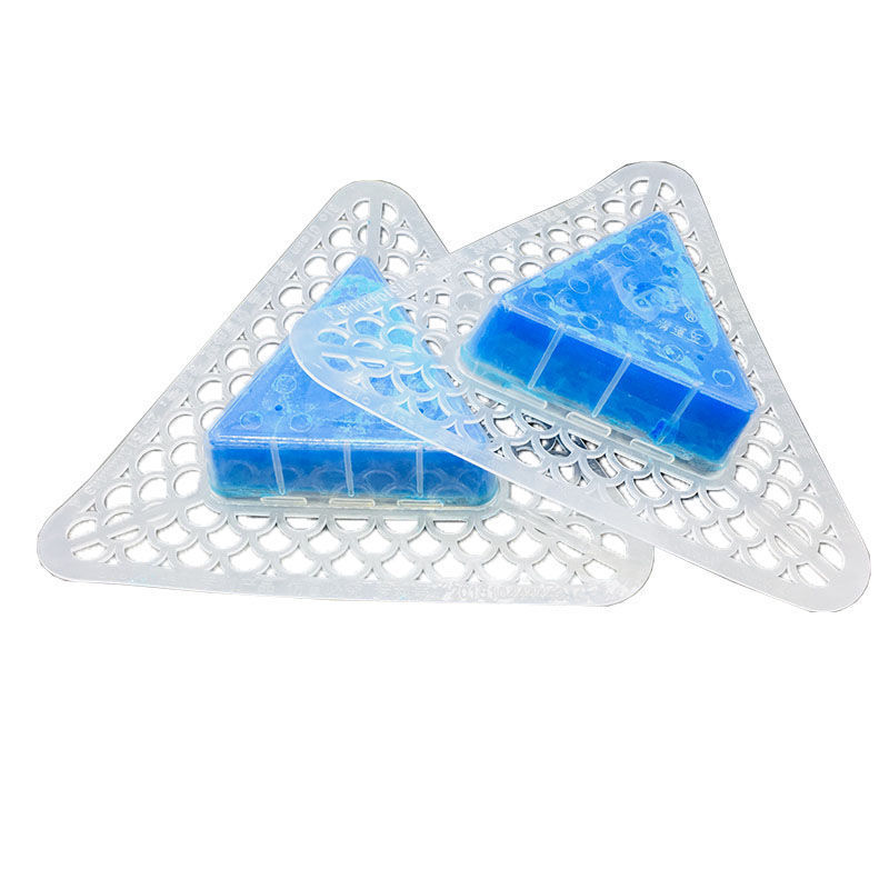 Qingdaowang Men's Urine Deodorant Tablets Toilet Urinal Filter Cleaning Block Biological Urinal Fragrance Cake 2 Pieces 0030