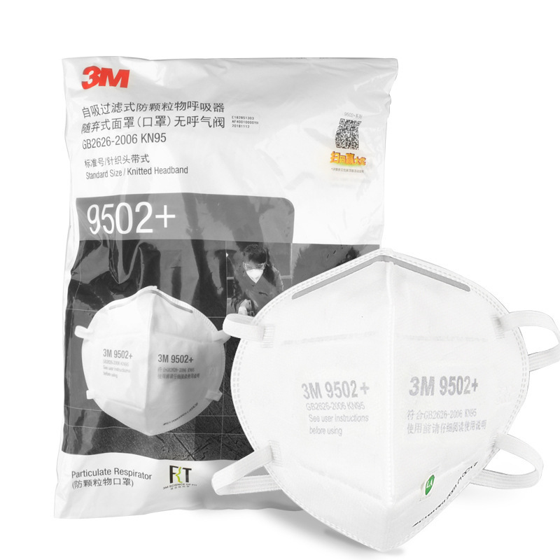 3m 9501+9502+Kn95 Comfortable Self-Priming Filter Type Anti-Particulate Kn95 Mask to Prevent Dust and Haze