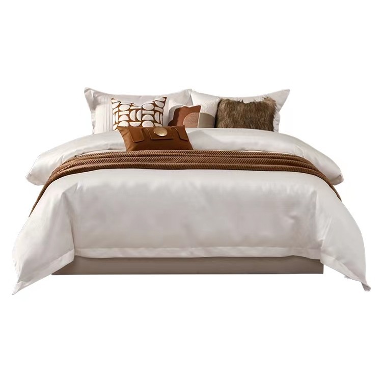 Light Luxury Modern Model Room Bedding Sales Department Model Room Bedding Soft Decoration Simple Multi-Piece Set