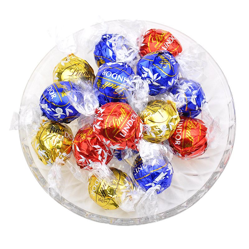 Lintd/Swiss Soft Lotus Milk Chocolate Wedding Candy Wedding Candy Bulk Dark Chocolate Multi-Flavor Mixed Package