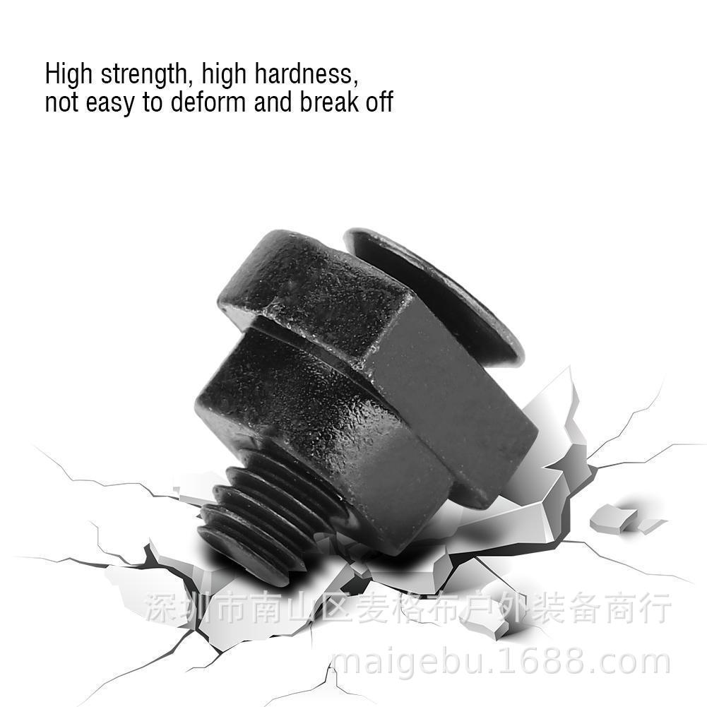 T Type Square Screw Cap Nut 10Pcs Rail Strip Screw