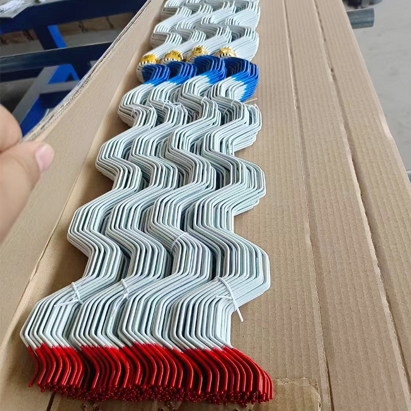 Factory wholesale greenhouse accessories White circlip cross pressure film circlip windproof fixed Beijing pressure film circlip