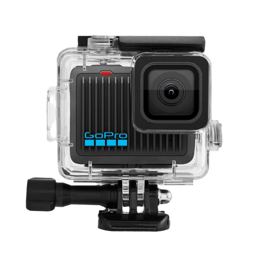 HERO waterproof case for Gopro HERO HD high permeability PC anti-fall sports camera diving case protective case