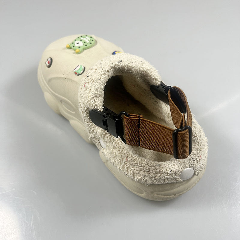 Children's adjustable cotton slippers anti-drop elastic clip elastic band anti-drop artifact multi-functional elastic clip