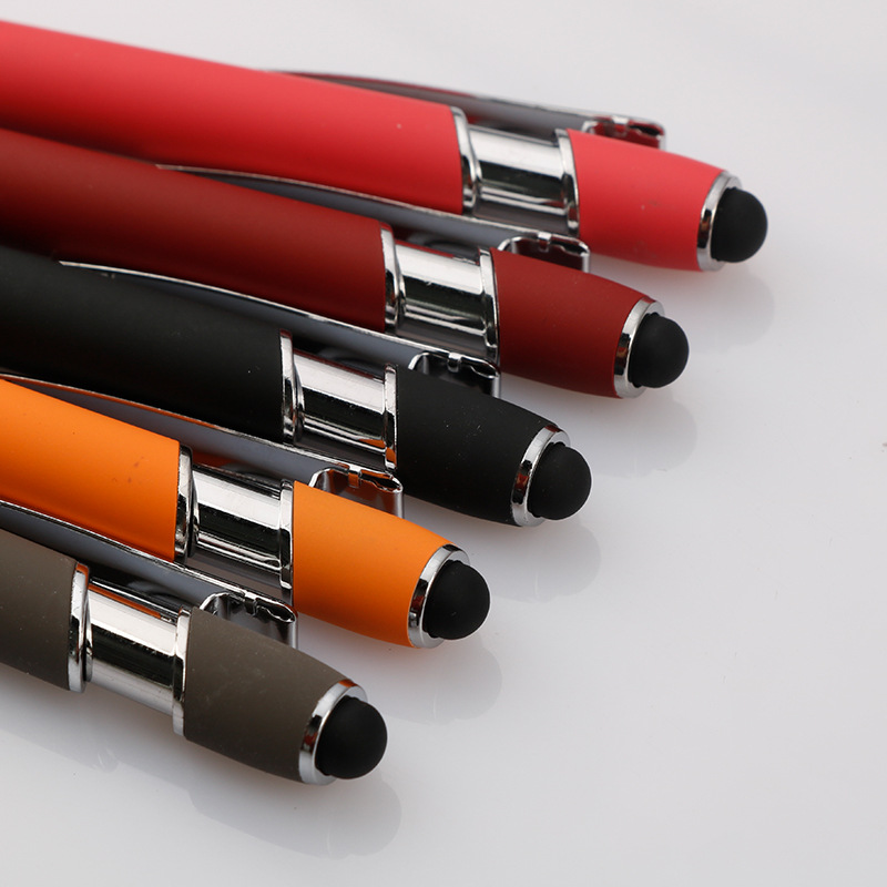 in stock high quality American pole pen advertising pen aluminum pole pen press metal pen explosions cross-border ballpoint pen