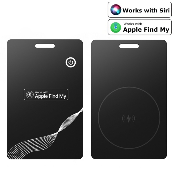 Findmy для Apple, локатор-трекер, ультратонкая беспроводная зарядка, карточка airtag, интеллектуальное устройство против потери